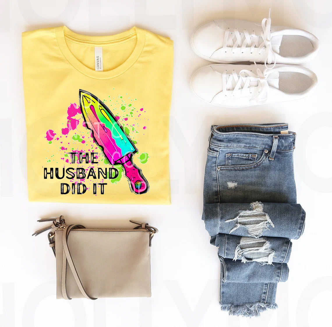 The Husband Did It Graphic Tee product image 2