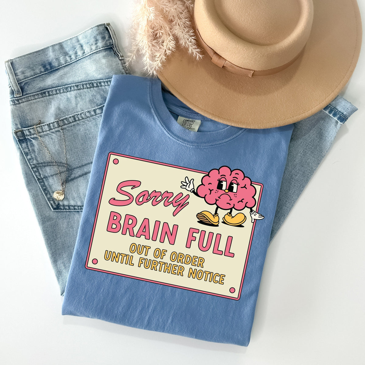 Sorry Brain Full Graphic Tee product image 1