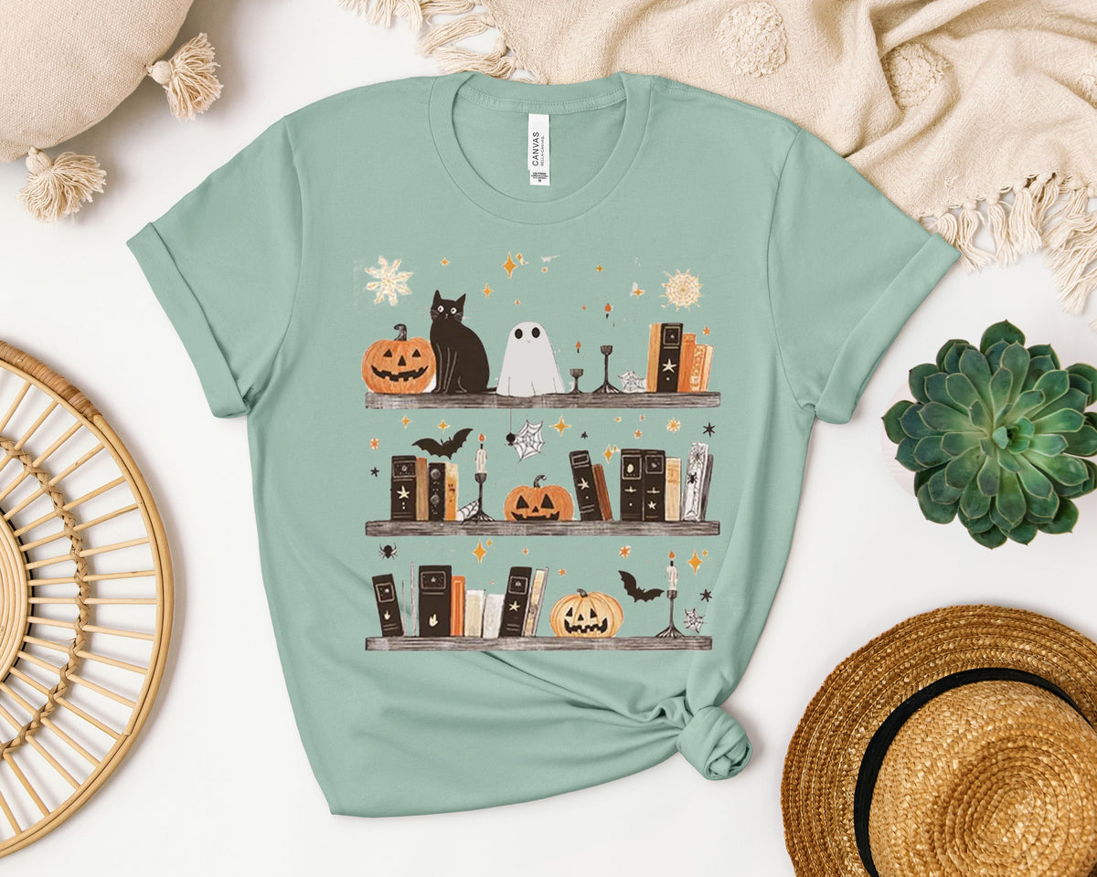 Spooky Shelves Graphic Tee product image 1