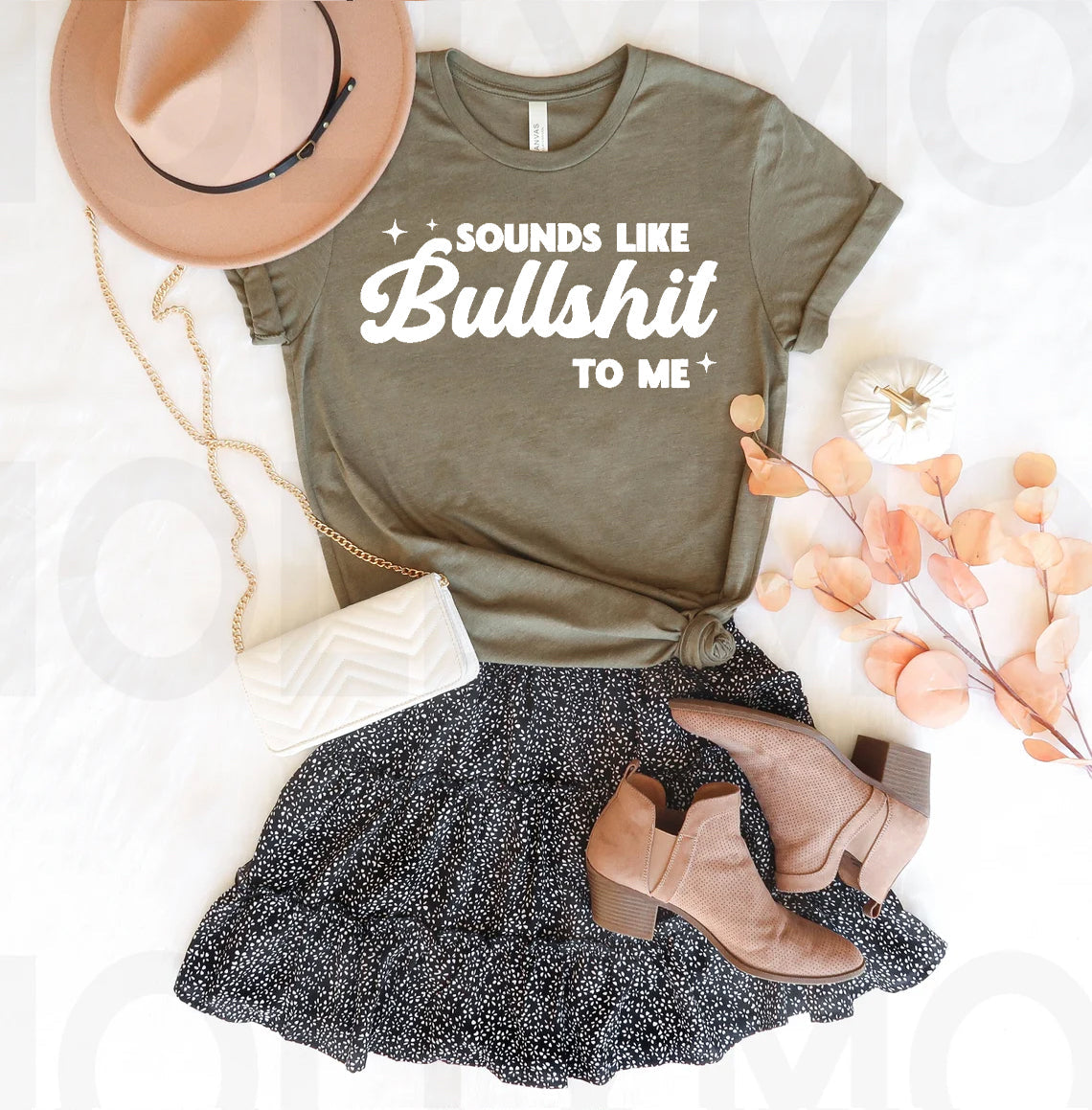 Sounds Like Bullsh** to Me Graphic Tee product image 1