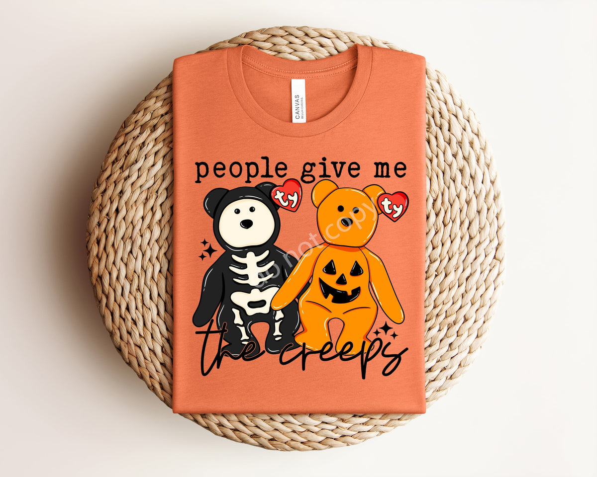 People Give Me the Creeps Graphic Tee product image 1