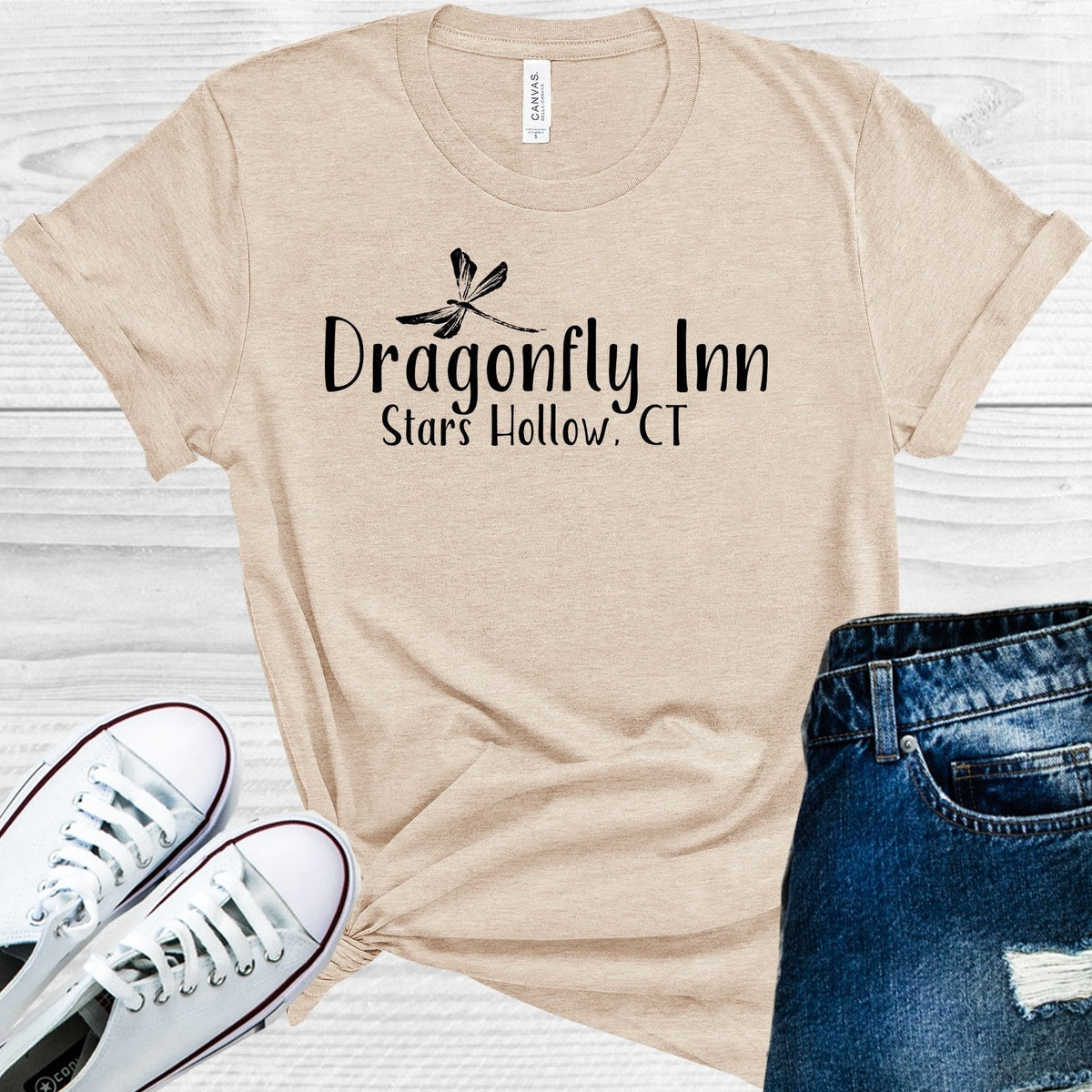 Gilmore Girls: Dragonfly Inn, Stars Hollow, CT Graphic Tee product image 1
