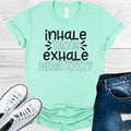 Inhale Tacos Exhale Negativity Graphic Tee product image 1