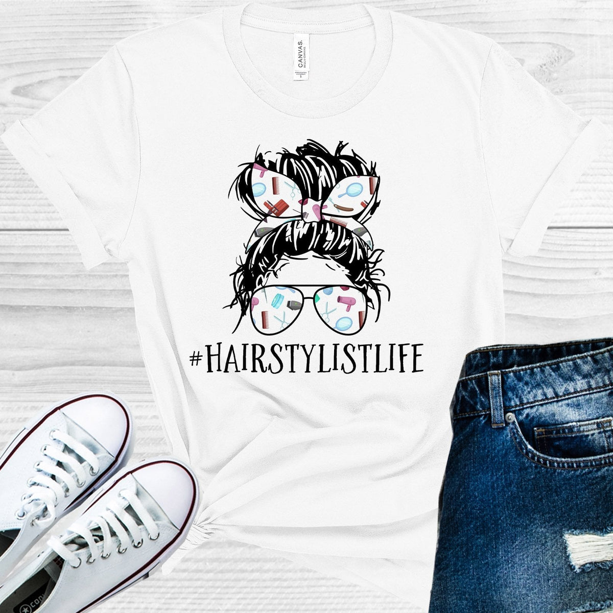 Hair Stylist Life #hairstylistlife Graphic Tee product image 1