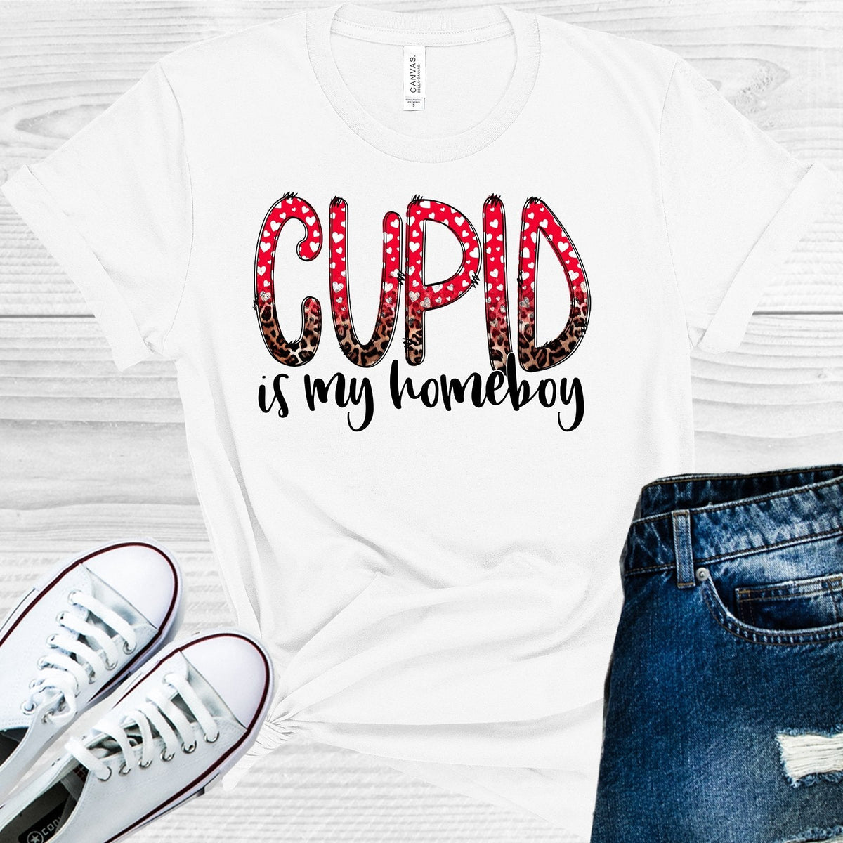 Cupid is My Homeboy Graphic Tee product image 1