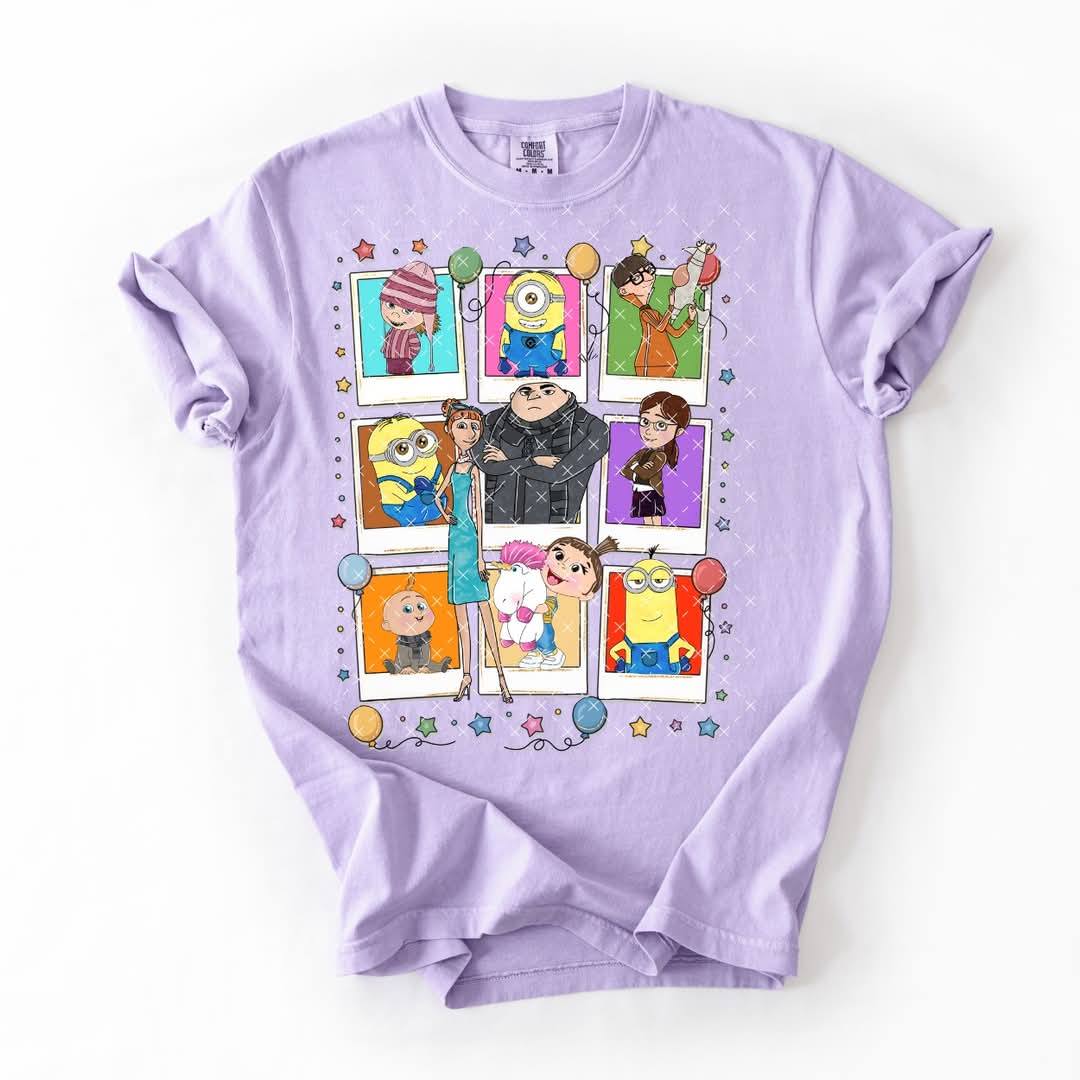 Despicable Me Polaroid Graphic Tee product image 1