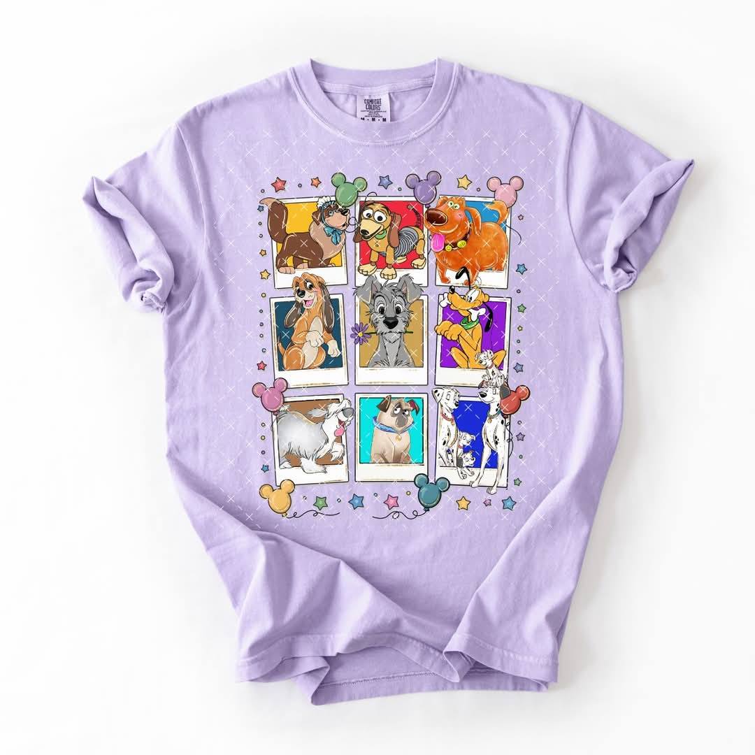 Dogs Polaroid Graphic Tee product image 1