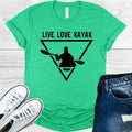 Live Love Kayak Graphic Tee product image 1