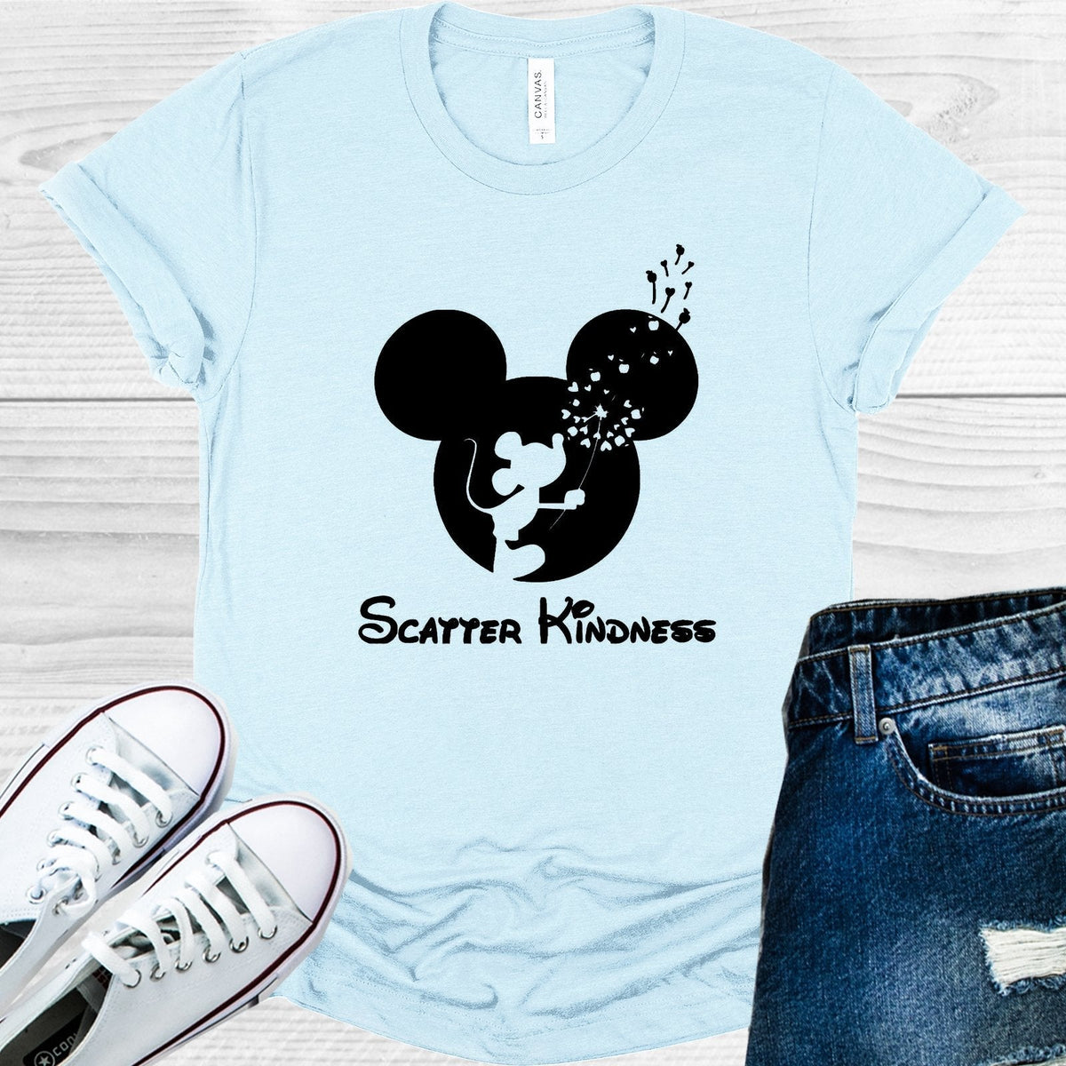 Scatter Kindness Graphic Tee product image 1